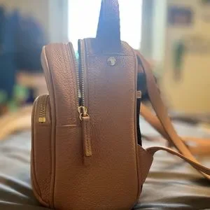 Furla | Bags | Womens Mini Leather Backpack Furla Light Pink  display picture 3